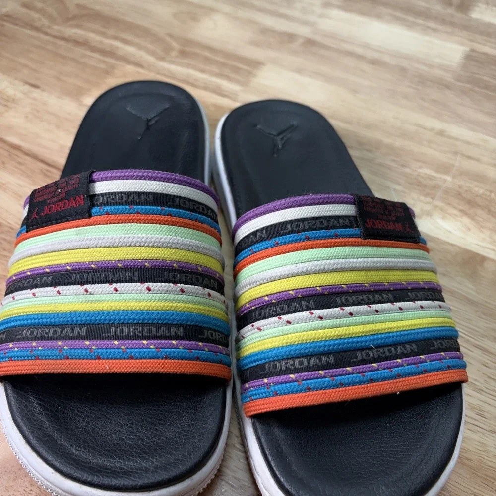 Nike Women's Jordan‎ Modero 2 Slide Sandal, Multi-Color  CU2708 901 Size 6  EUC
